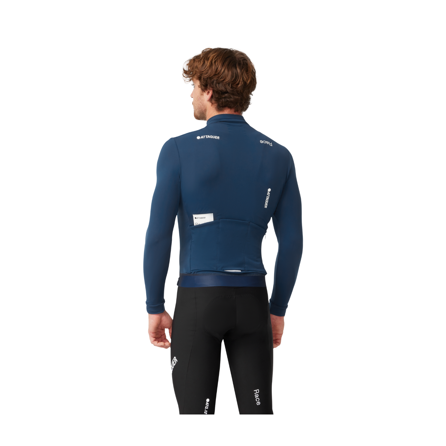 Attaquer Race Winter Long Sleeved Jersey - Vintage Blue