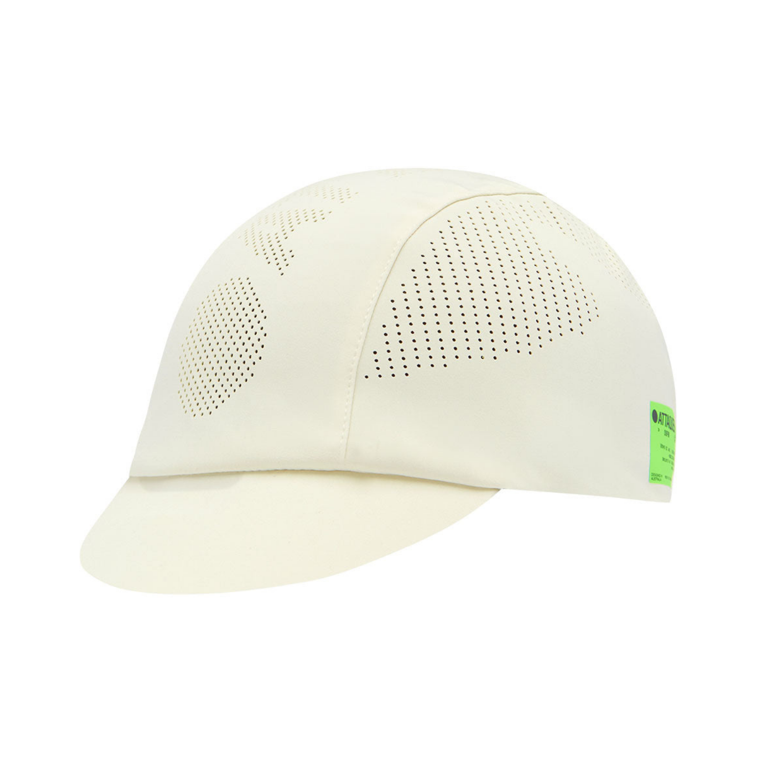 Attaquer Tech Cap Vertical Logo - Eggshell