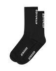 Attaquer Vertical Logo Socks - Black