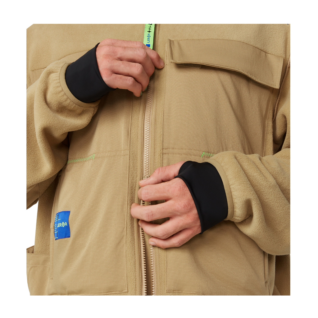 Attaquer Terra Fleece Jacket - Sand