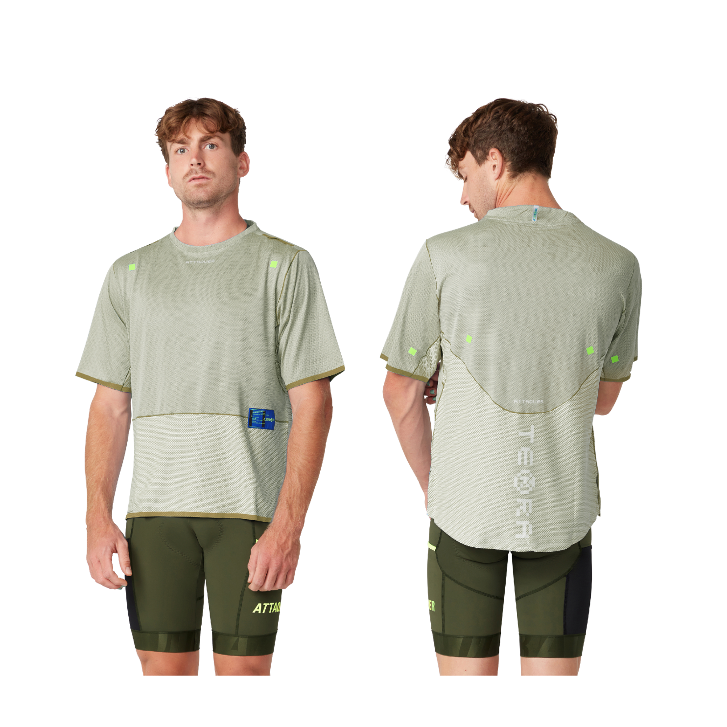 Attaquer Terra Short Sleeved Tech Tee - Sand