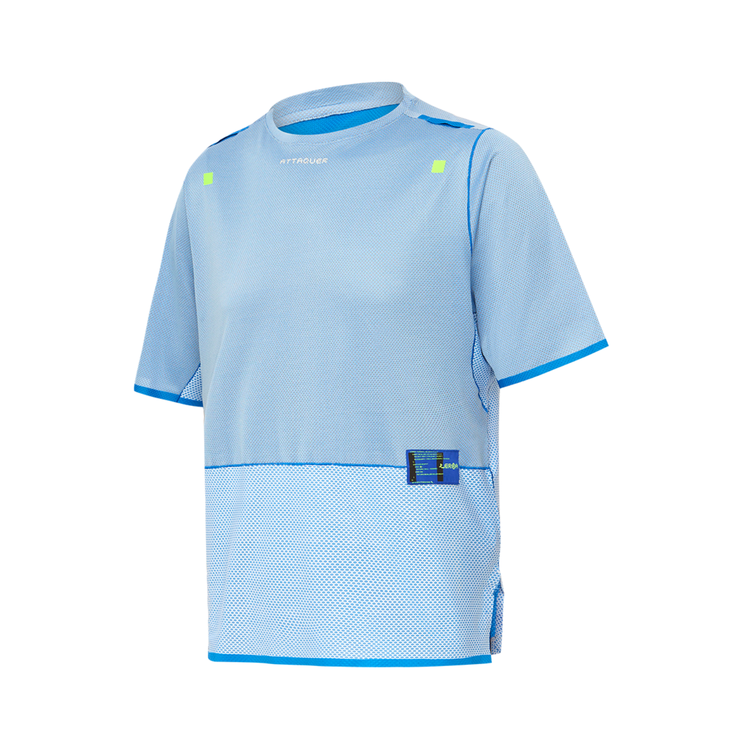 Attaquer Terra Short Sleeved Tech Tee - Blue