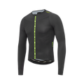 Attaquer ULTRA+ Aero Long Sleeved Jersey - Anthracite/Acid Lime