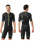 Attaquer ULTRA+ Climbers Jersey - Black/Acid Lime