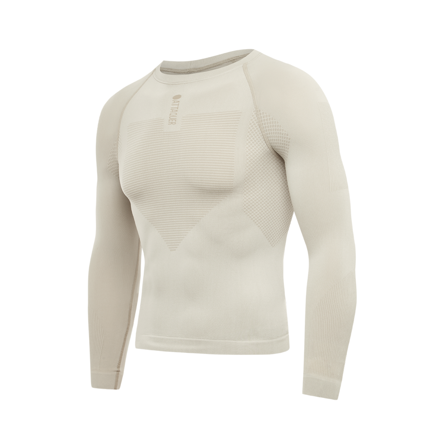 Attaquer Winter Long Sleeved Base Layer - Eggshell