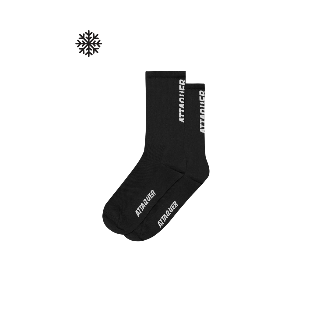 Attaquer Winter Socks - Black