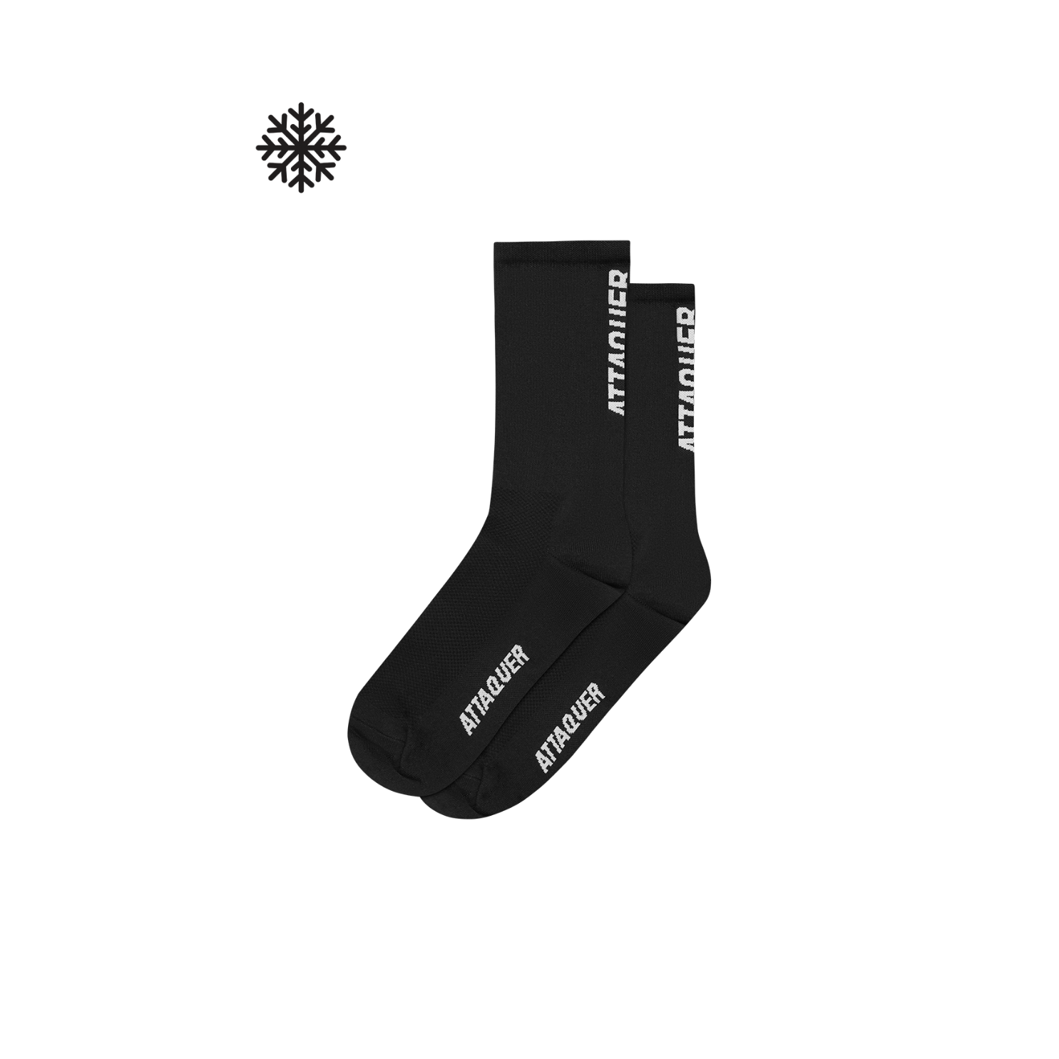Attaquer Winter Socks - Black
