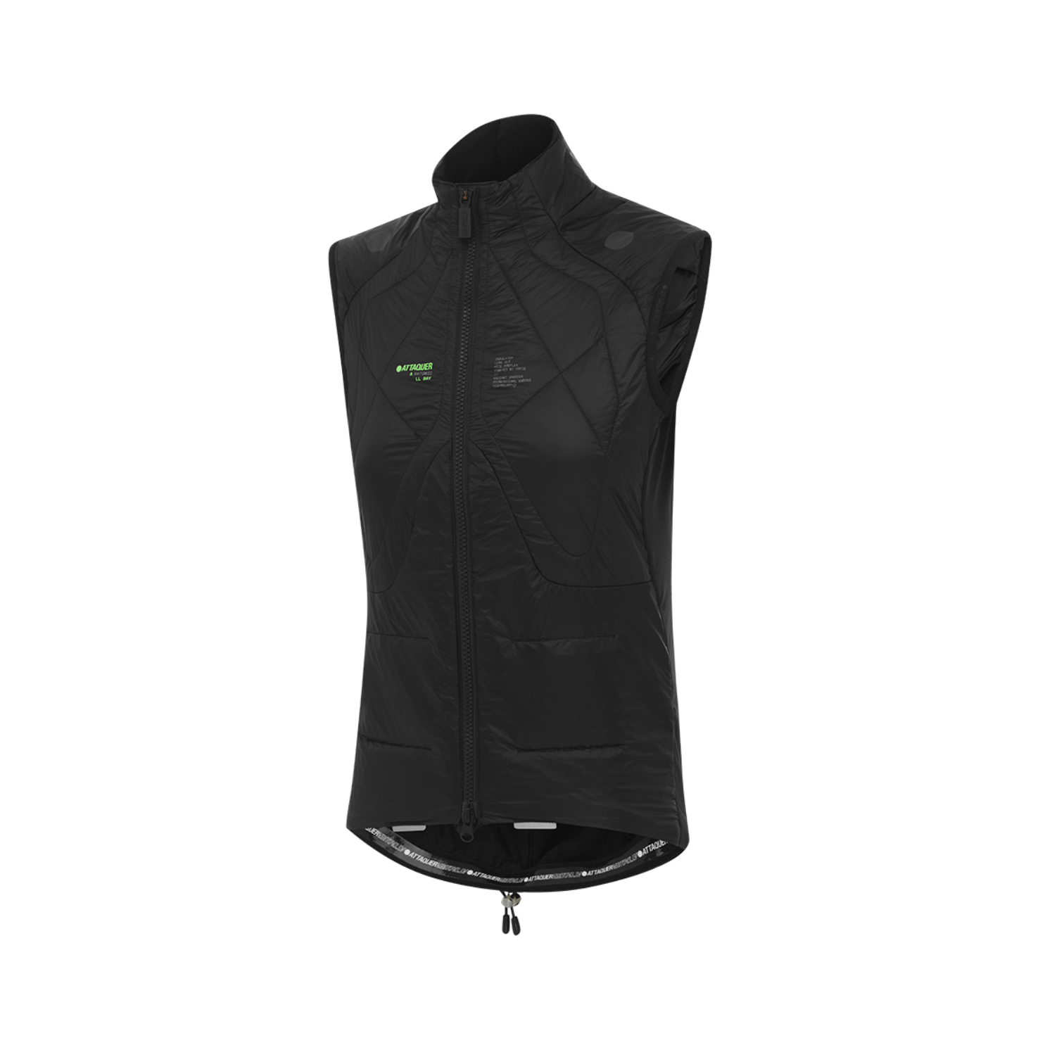 Attaquer Womens All Day Anatomic Insulator Gilet - Black