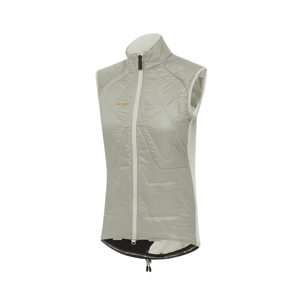 Attaquer Womens All Day Anatomic Insulator Gilet - Eggshell
