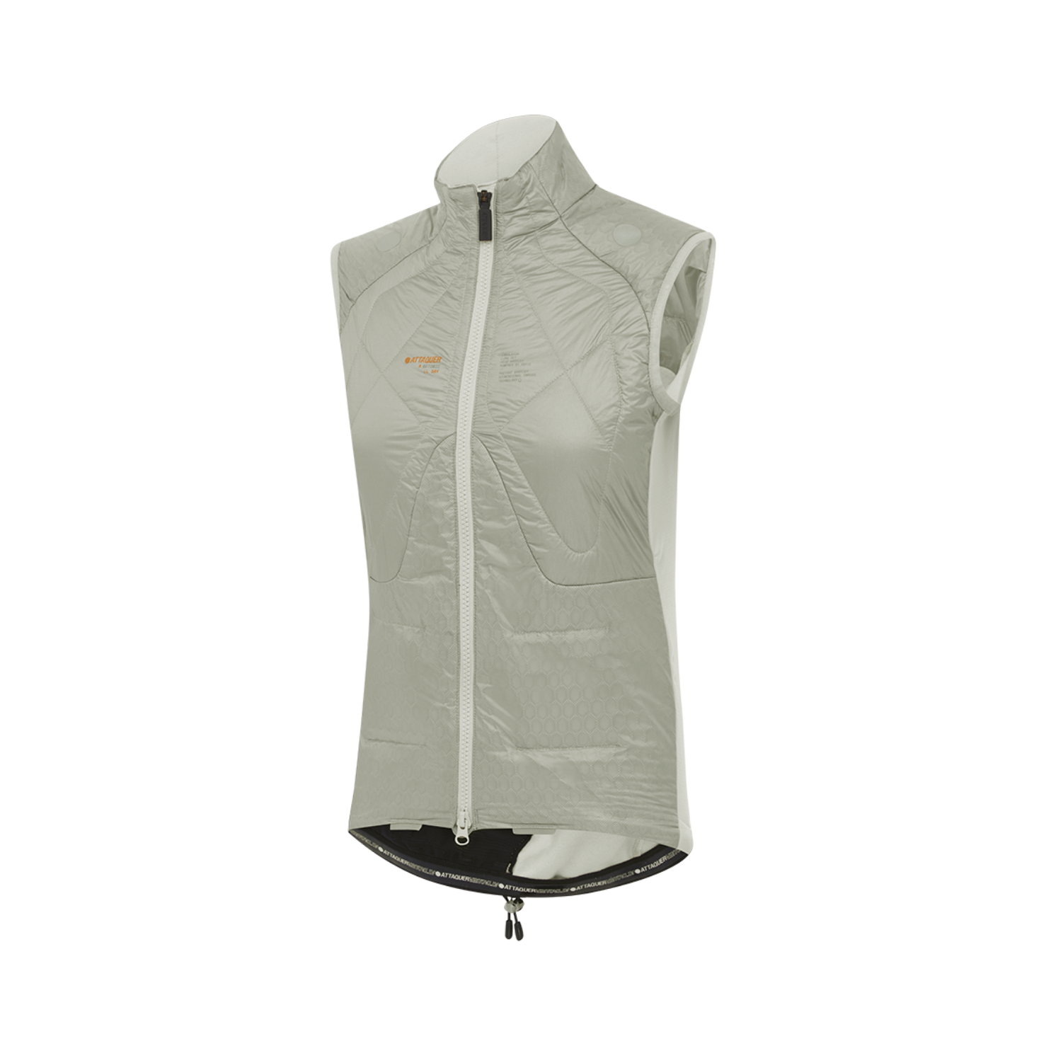Attaquer Womens All Day Anatomic Insulator Gilet - Eggshell