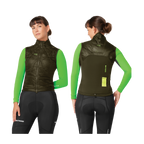 Attaquer Womens All Day Anatomic Insulator Gilet - Pine