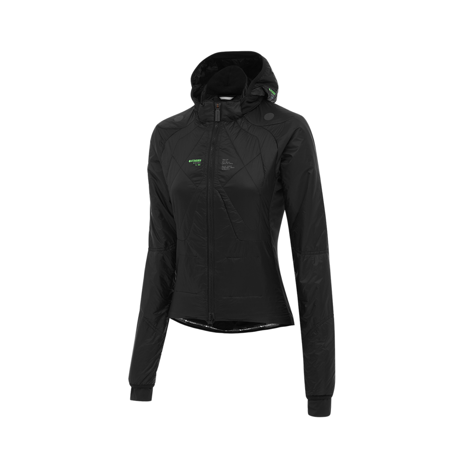 Attaquer Womens All Day Anatomic Insulator Jacket - Black