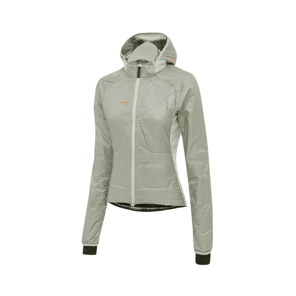 Attaquer Womens All Day Anatomic Insulator Jacket - Eggshell
