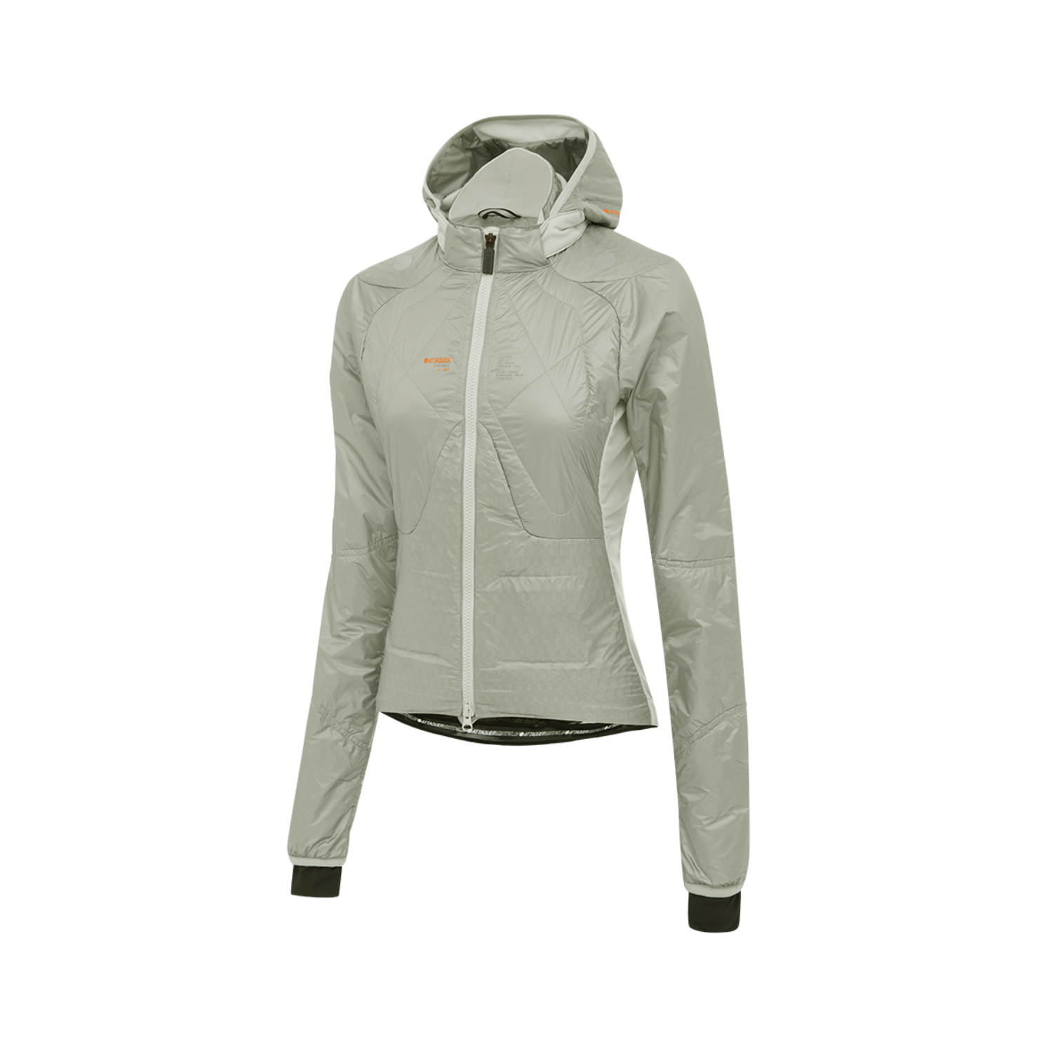 Attaquer Womens All Day Anatomic Insulator Jacket - Eggshell
