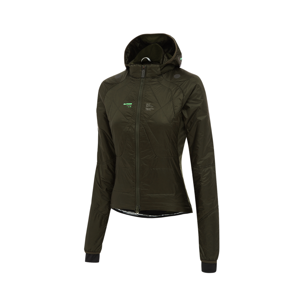 Attaquer Womens All Day Anatomic Insulator Jacket - Pine