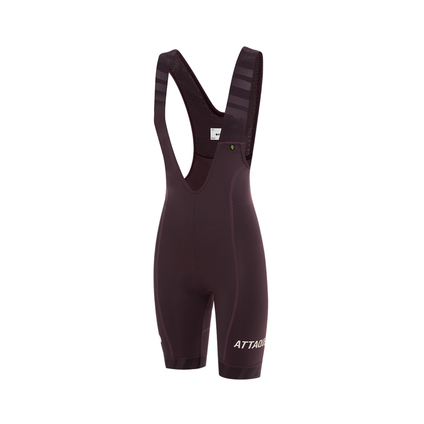 Attaquer Womens All Day Bib Short - Aubergine
