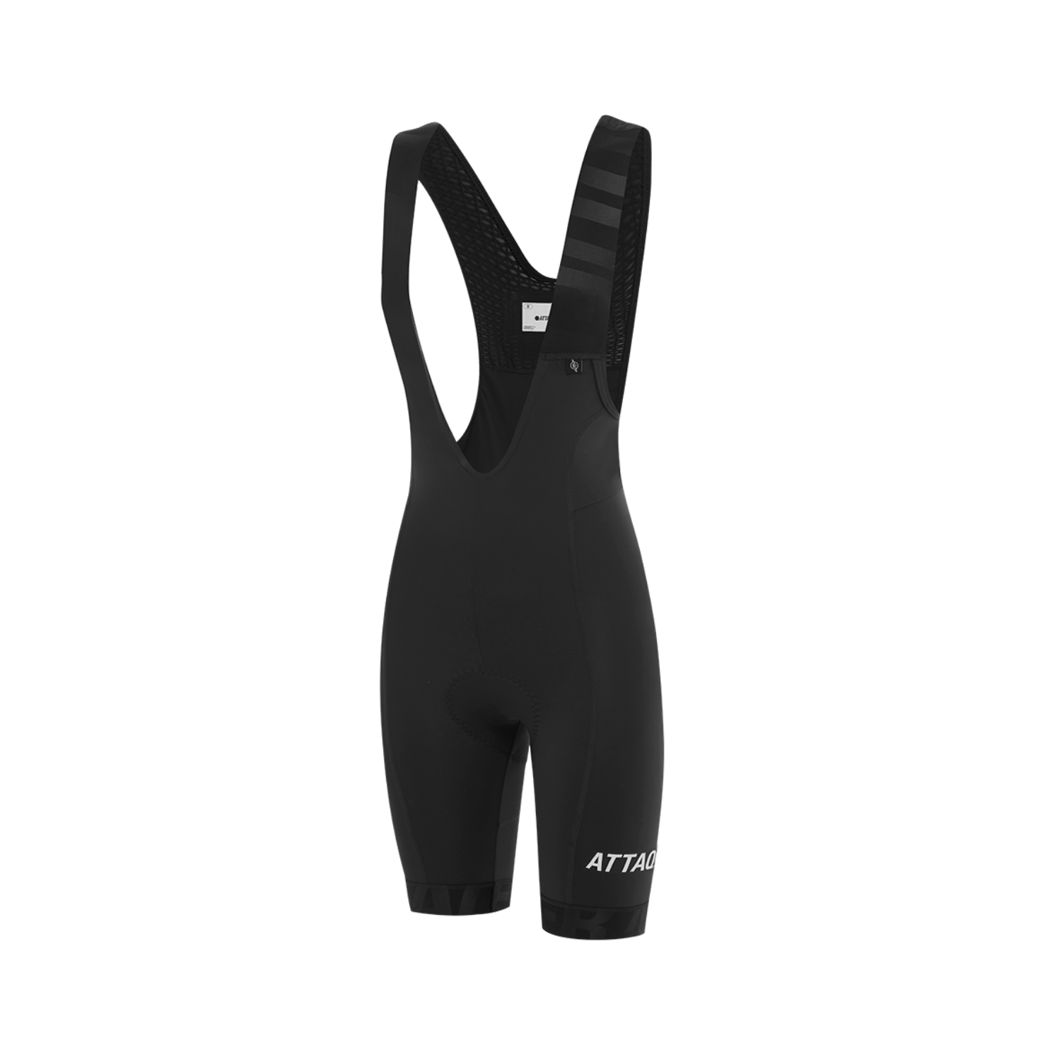 Attaquer Womens All Day Bib Short - Black/White