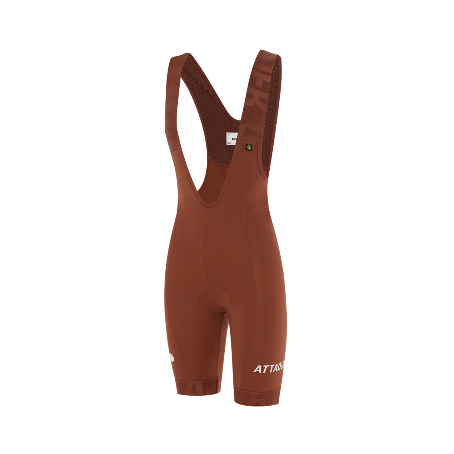 Attaquer Womens All Day Bib Short - Burnt Orange