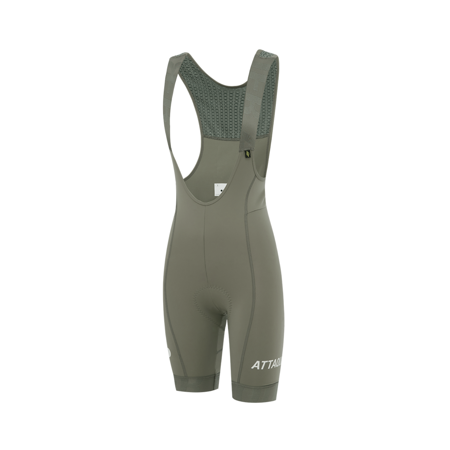 Attaquer Womens All Day Bib Short - Grey Smoke