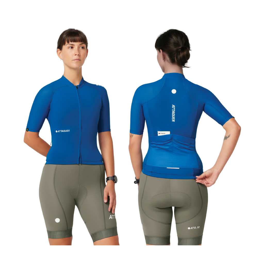 Attaquer Womens All Day Jersey - Adriatic Blue