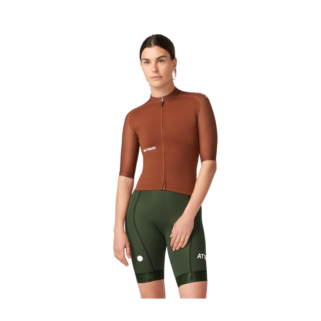 Attaquer Womens All Day Jersey - Burnt Orange