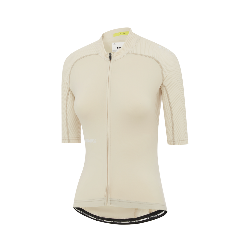 Attaquer Womens All Day Jersey - Eggshell