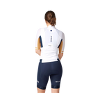 Attaquer Womens All Day Jersey - White/Stripe