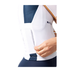 Attaquer Womens All Day Jersey - White/Stripe