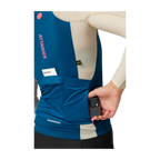 Attaquer Womens All Day Summer Long Sleeve Jersey - Blue/Eggshell