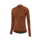 Attaquer Womens All Day Summer Long Sleeve Jersey - Burnt Orange