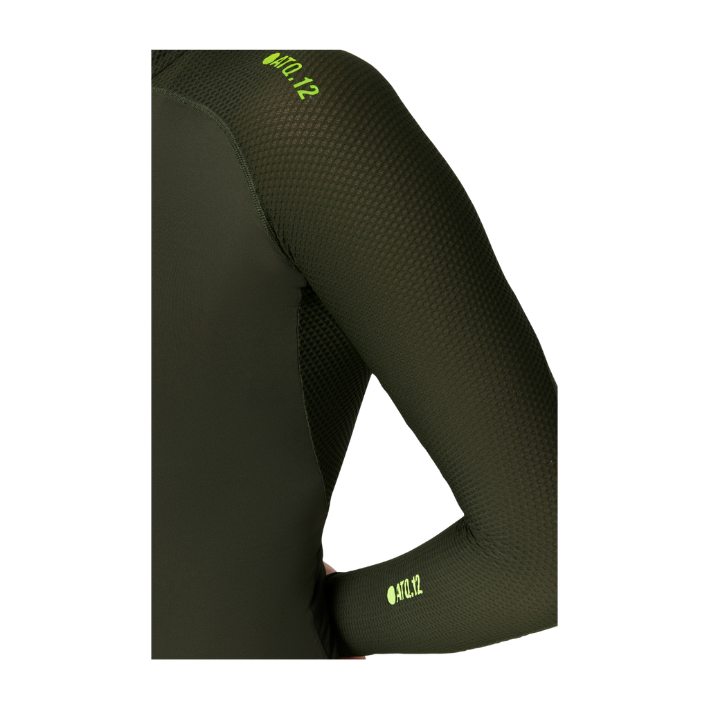 Attaquer Womens All Day Summer Long Sleeve Jersey - Pine