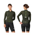 Attaquer Womens All Day Summer Long Sleeve Jersey - Pine