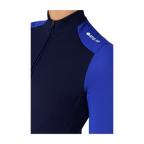 Attaquer Womens All Day Winter Long Sleeved Jersey - Navy/Fluro