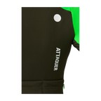 Attaquer Womens All Day Winter Long Sleeved Jersey - Pine/Fluro Green