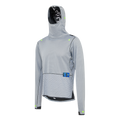 Attaquer Terra Long Sleeved Hooded Tech Tee Black display feature