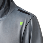 Attaquer Terra Long Sleeved Hooded Tech Tee Black display main