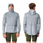 Attaquer Terra Long Sleeved Hooded Tech Tee Black display main