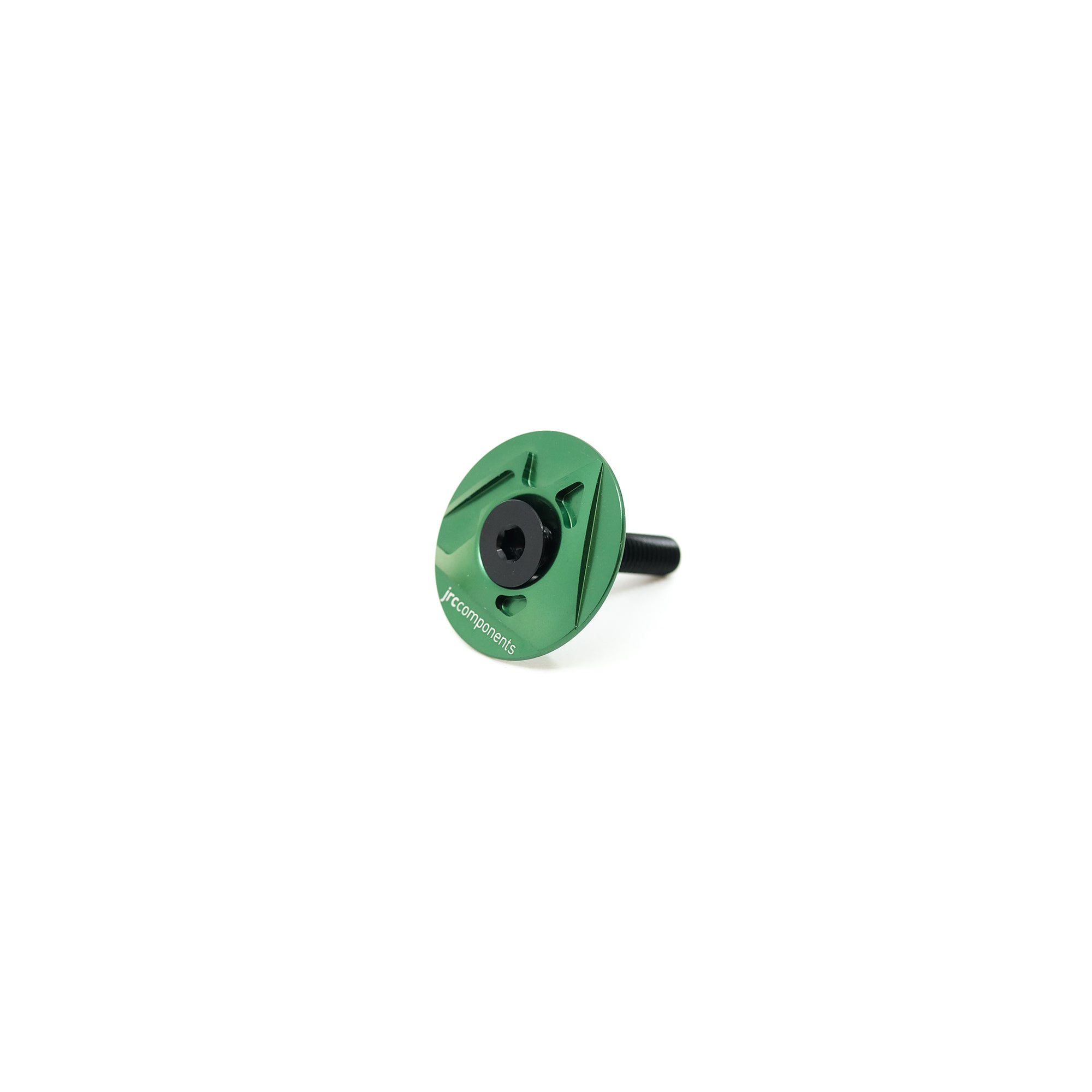 JRC Ahead Stem Top Cap - Emerald Green