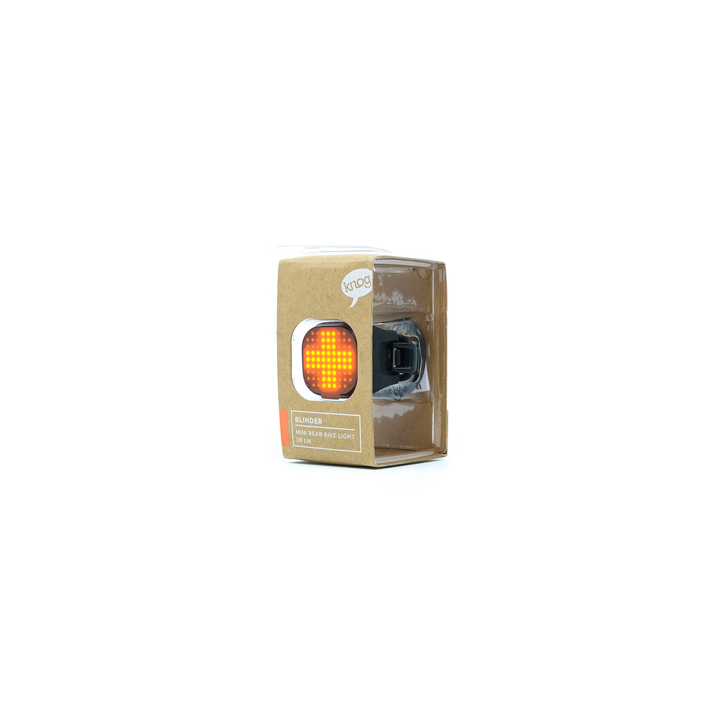 Knog Blinder Mini Cross 尾灯 - 黑色