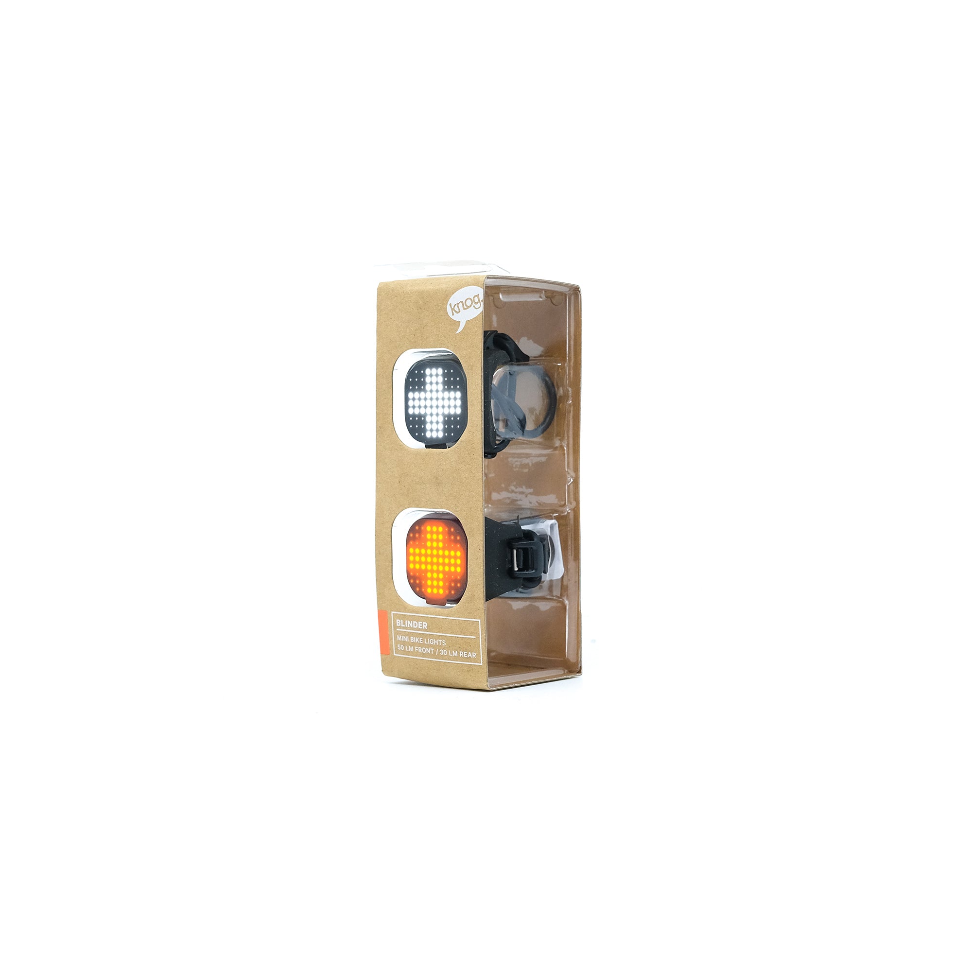 Knog Blinder 迷你十字双瓶装 - 黑色
