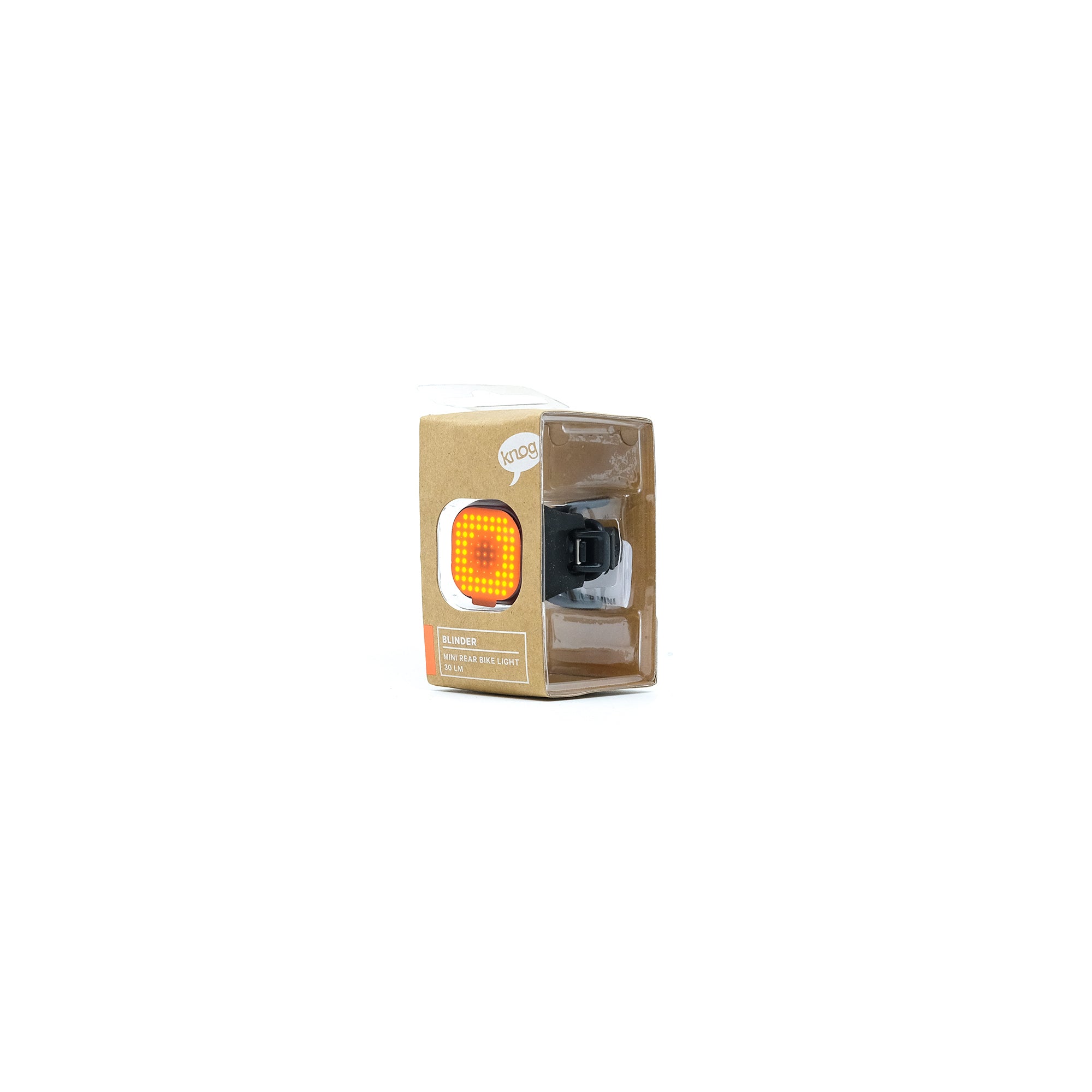 Knog Blinder 迷你方形尾灯 - 黑色