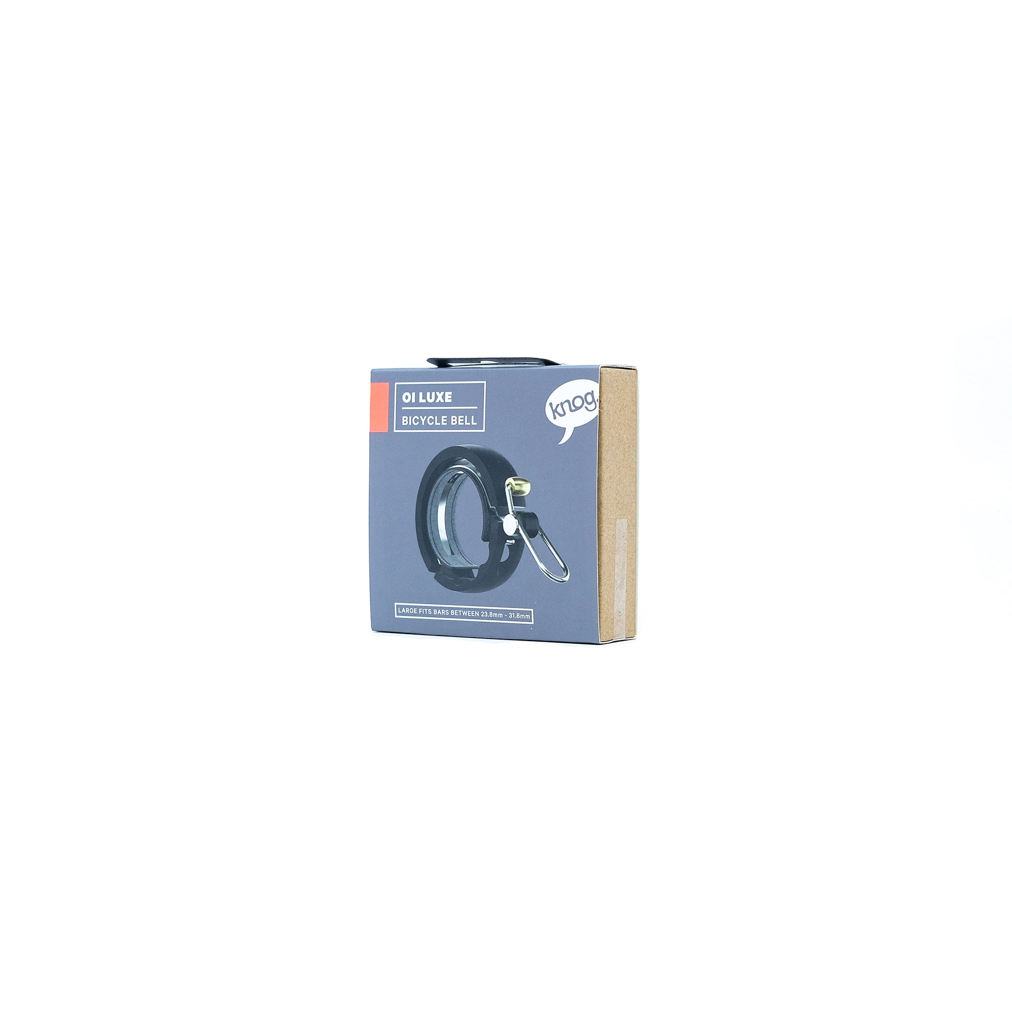 Knog Oi Classic Luxe 小号铃铛 - 哑光黑色