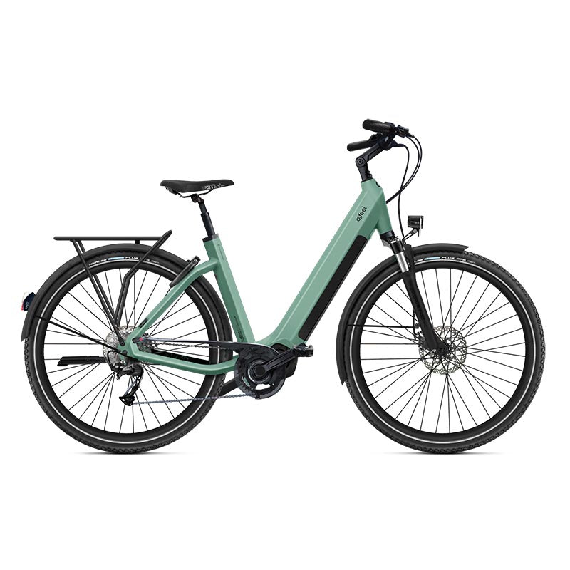 O2Feel iSwan City Boost 6.1 E Bike - Green