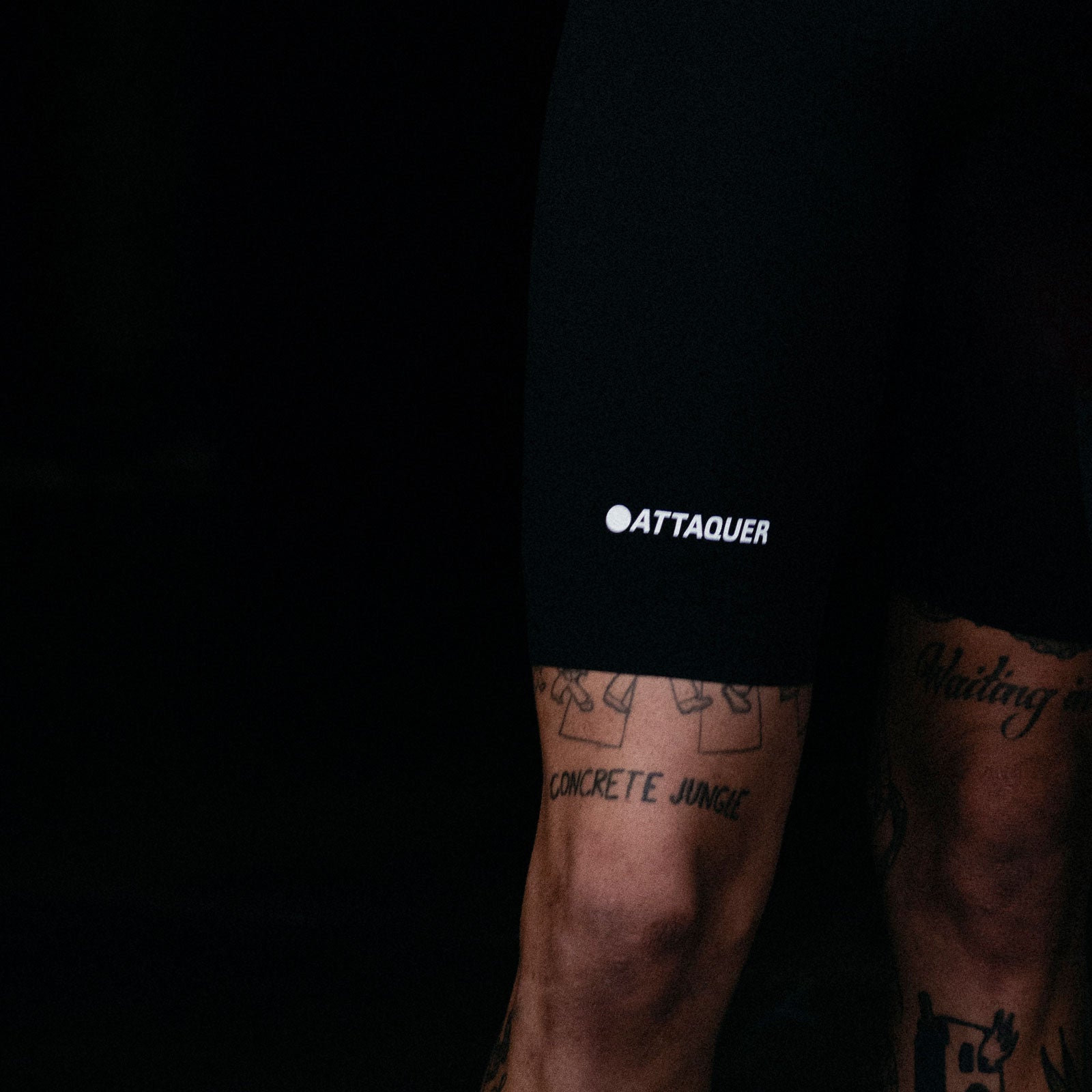 Attaquer Race 2.0 Bib Shorts Black lifestyle