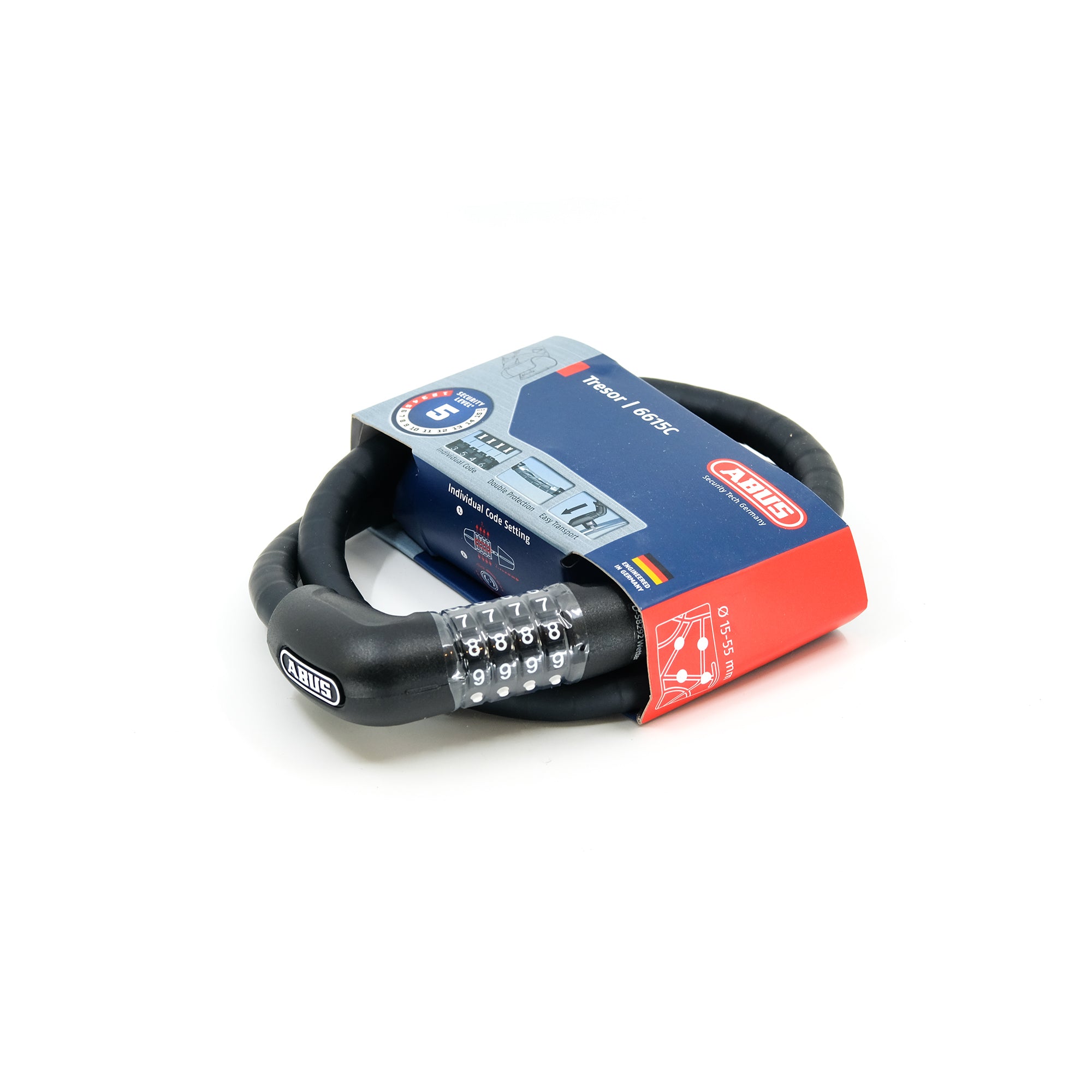 abus fahrradschloss 6615c ABUS Tresorflex 6615C/85/15 Combination Lock – CCACHE