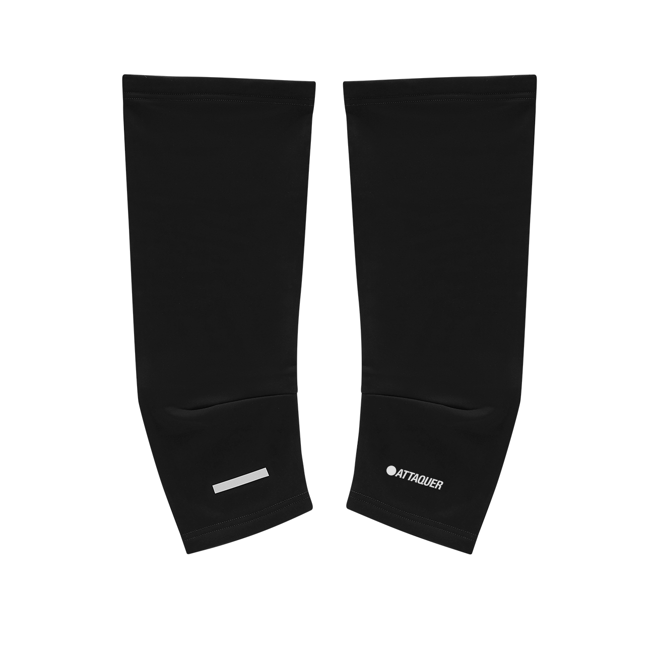 attaquer-knee-warmers-black-reflective