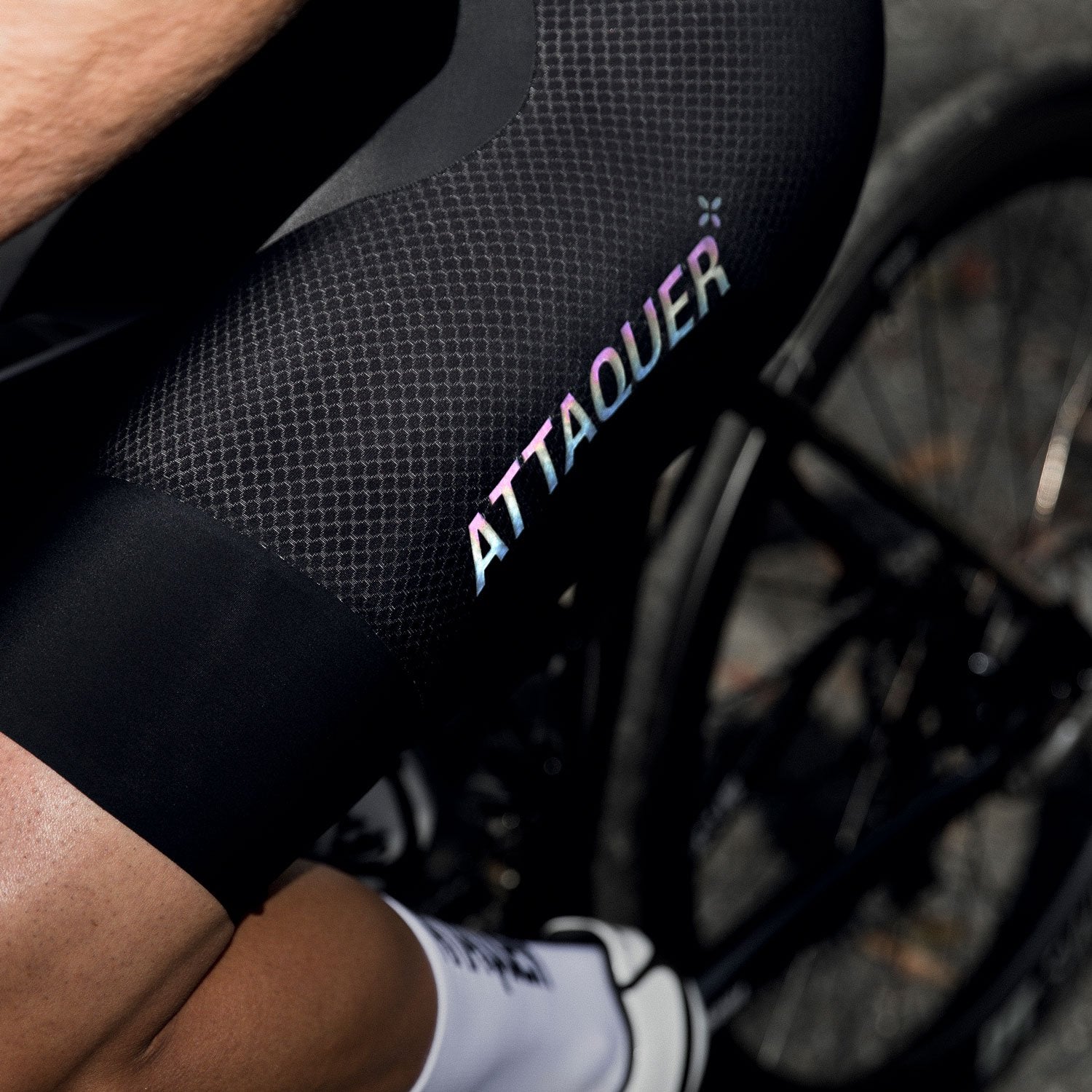 attaquer-race-ultra-bib-short-black-logo