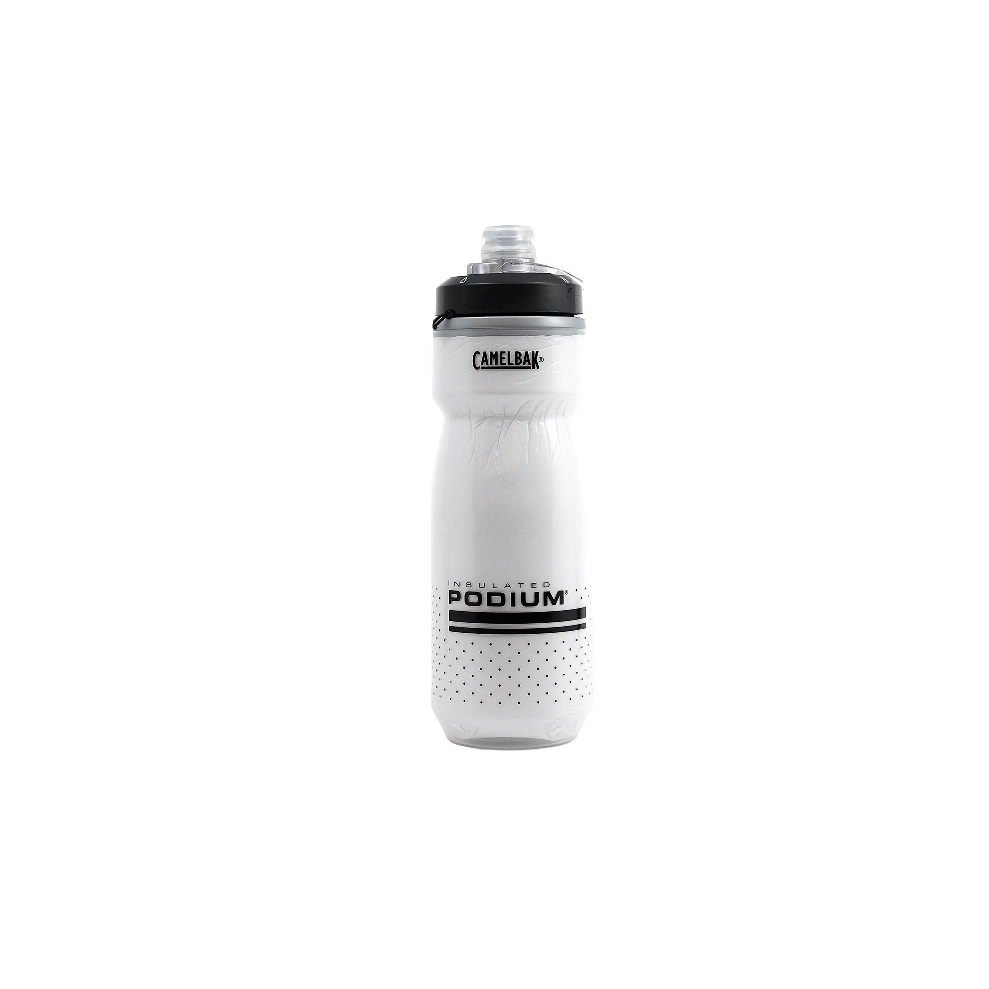 Camelbak Podium Chill 水瓶 600ml - 白色/黑色