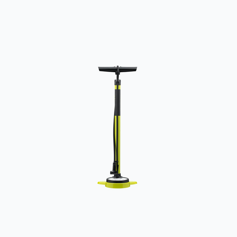 cannondale-essential-floor-pump-highlighter-yellow