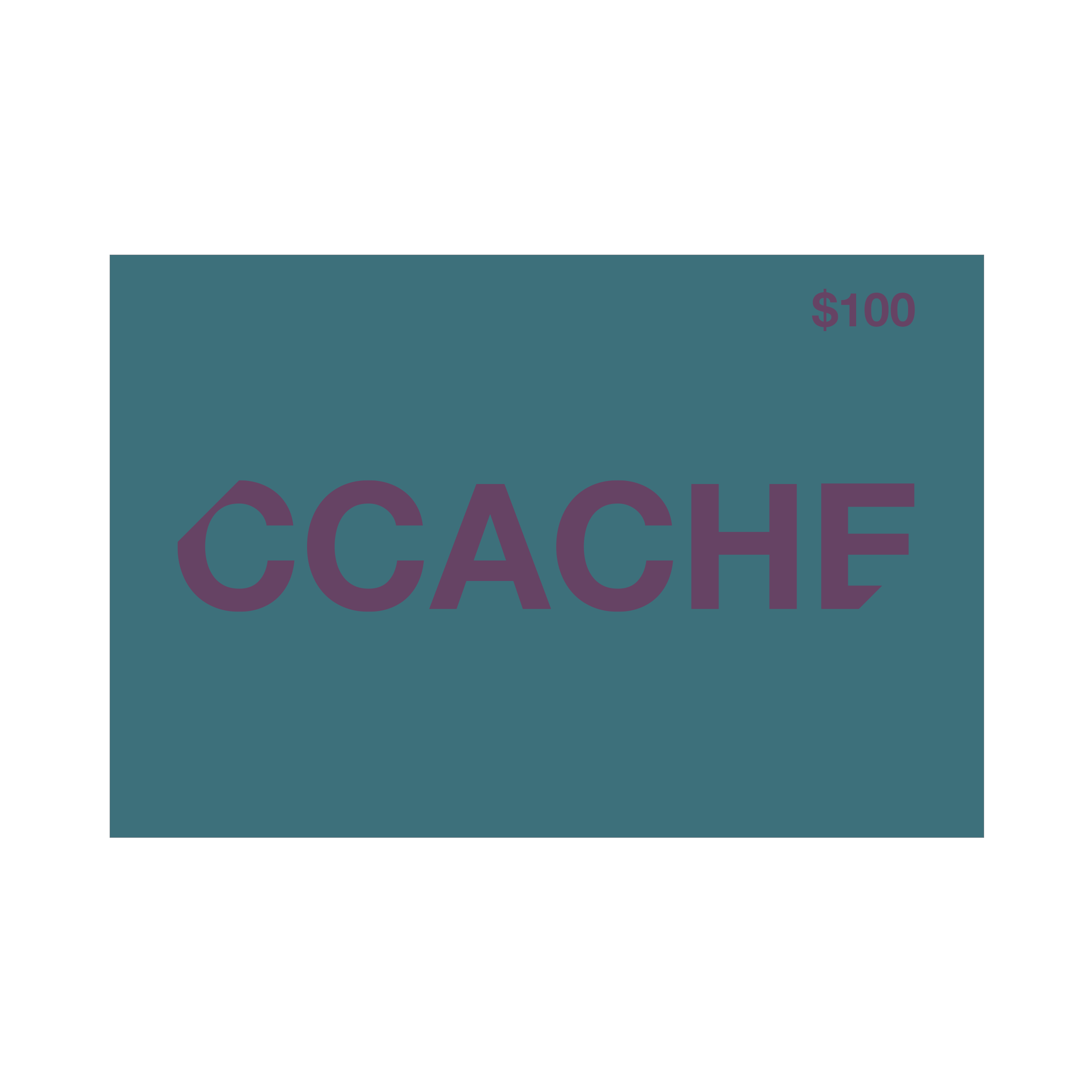 CCACHE 礼券 - 100 澳元